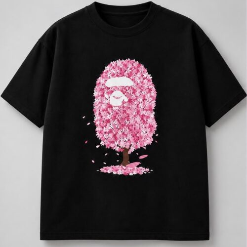 T-shirt  Blossom Tree Tee Black