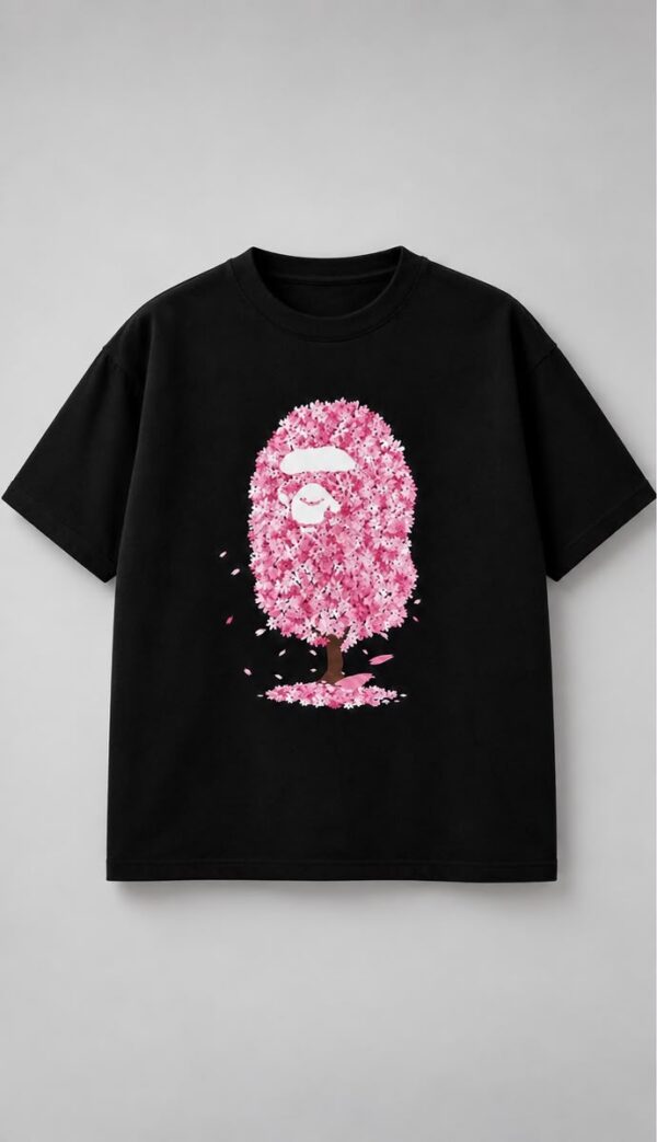 T-shirt  Blossom Tree Tee Black