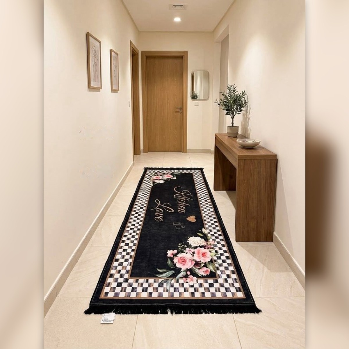Tapis de couloir 3D 200×80 cm - زربية ممر 3D بألوان جديدة 200×80