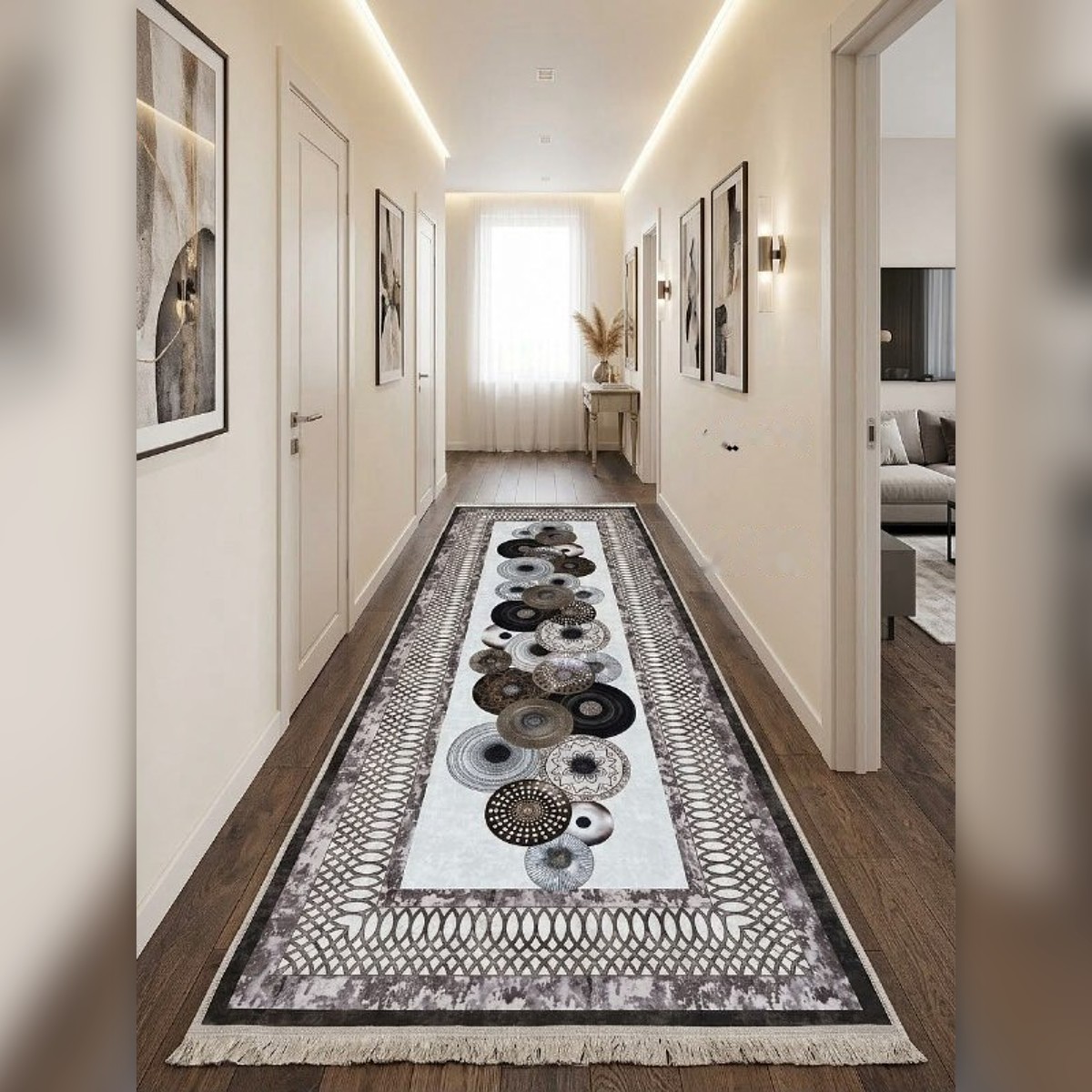 Tapis de couloir 3D 200×80 cm - زربية ممر 3D بألوان جديدة 200×80