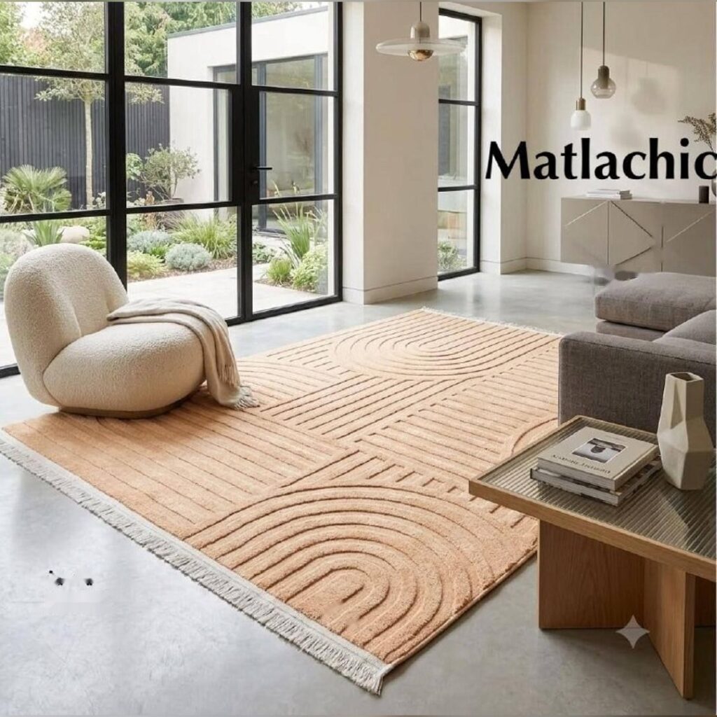 Tapis tricot 200×150 cm - طابي تريكو 200×150