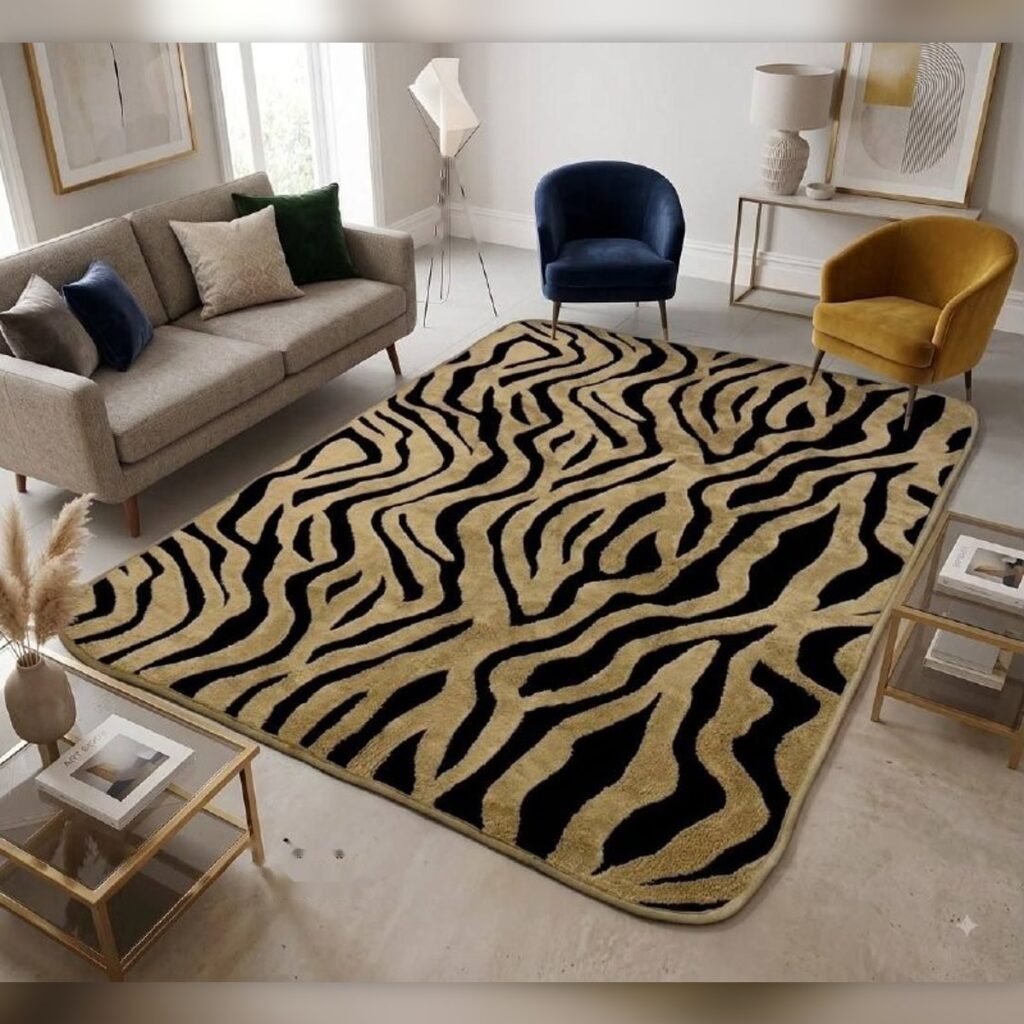 Tapis zébré 200×150 cm - زربية منمرة 200×150