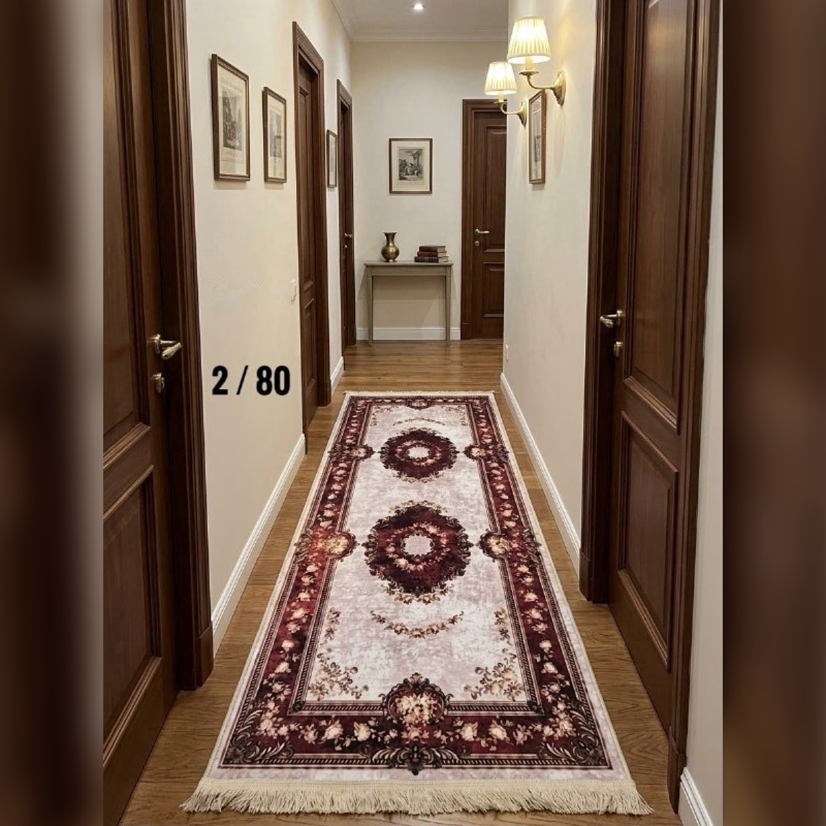Tapis de couloir 3D 200×80 cm - زربية ممر 3D بألوان جديدة 200×80